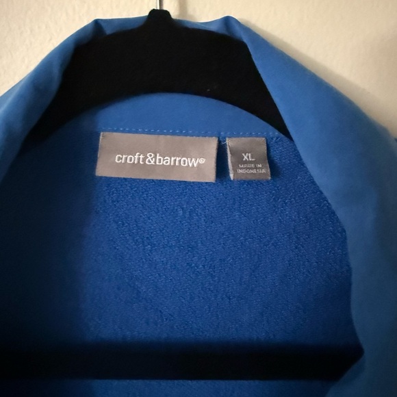 Croft & Barrow Vibrant Blue Utility Jacket, size XL, VGUC - Picture 2 of 5